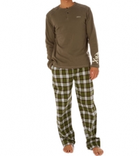 Kremlin Skull Long Sleeve Knit PJ Set